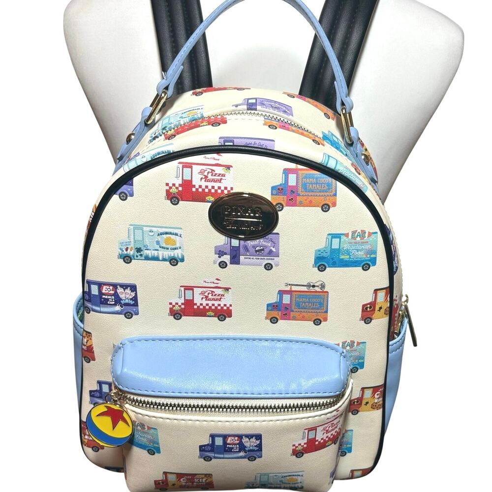Our Universe Disney Pixar Food Trucks Mini Backpack -Like New BoxLunch Exclusive